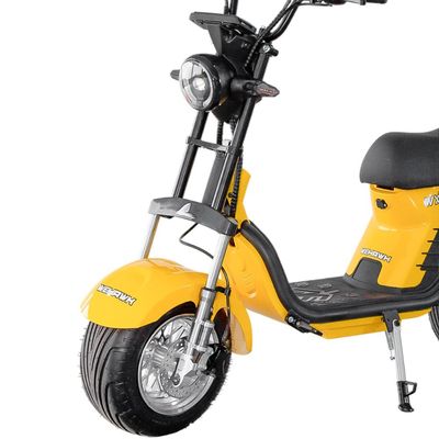 Scooter Elétrica 1000W WeHawk WX-11 Potente 2 Lugares Bateria de Lítio 60V Carregador Bivolt