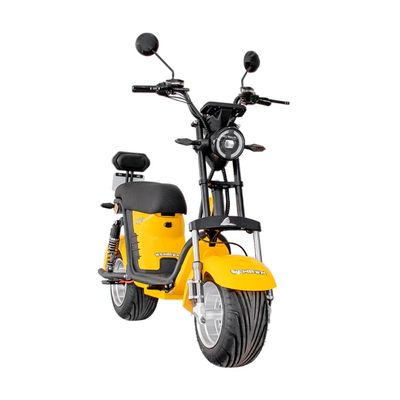 Scooter Elétrica 1000W WeHawk WX-11 Potente 2 Lugares Bateria de Lítio 60V Carregador Bivolt