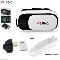 Oculos De Realidade Virtual 3d + Controle Bluetooth - Vr Box