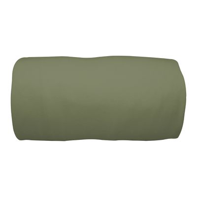 Lençol Avulso KazzaVip Solteiro Malha 100% Algodão Com Elástico Premiun Classic Verde
