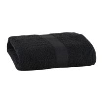 Kit 04 Unidades - Toalha de Rosto KazzaVip Felpuda 100% Algodão ( 02 Branca e 02 Preta ) Linha Salao 44cmx75cm Profissional