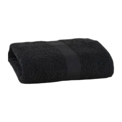 Kit 04 Unidades - Toalha de Rosto KazzaVip Felpuda 100% Algodão ( 02 Branca e 02 Preta ) Linha Salao 44cmx75cm Profissional
