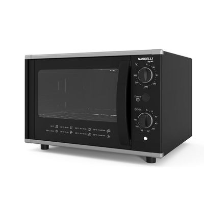 Forno Eletrico de Bancada Nardelli Top 40L Black 110v