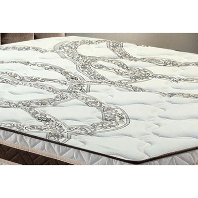 Cama Box Baú CRC Queen +Colchão D45 Espuma Resiste Paropas -