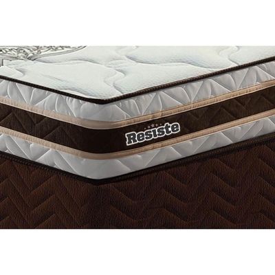 Cama Box Baú CRC Queen +Colchão D45 Espuma Resiste Paropas -