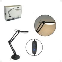 Luminária de Mesa Articulada LED FWB Carregamento via USB
