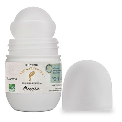 Desodorante Roll-On Alecrim Aromatherapy Via Aroma – 70 ml