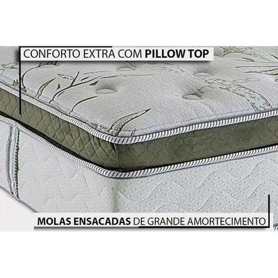 Cama Box Baú CRC Casal +Colchão Molas Ensacadas Imperatore Herval 138