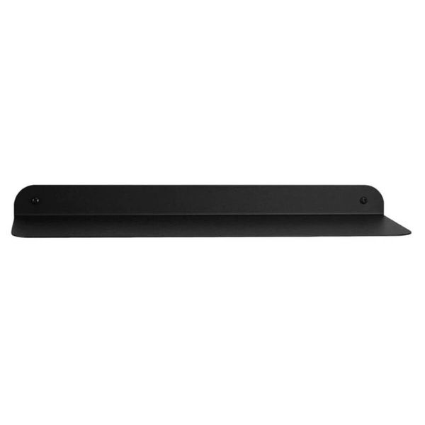Prateleira Move Decorativa 35cm Preta Aço Carbono Masutti Acessórios Multiuso