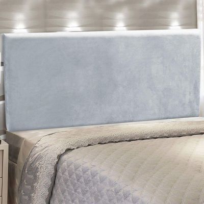 Cabeceira Painel Clean Para Cama Box Casal 160cm Cinza