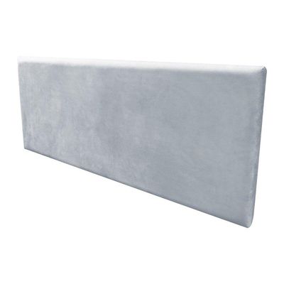 Cabeceira Painel Clean Para Cama Box Casal 160cm Cinza