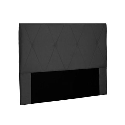Cabeceira Aquilla Para Cama Box Solteiro 90 Cm Suede - D'rossi Cor Preto