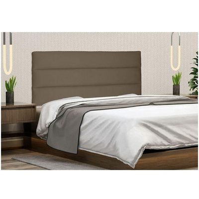 Cabeceira Painel La Italiana King 195cm Suede Caramelo