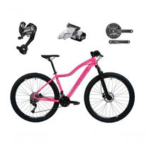 Bicicleta Aro 29 Absolute Hera  Câmbios Shimano Altus 27v Freio Hidráulico Garfoc/Trava Rosa 15