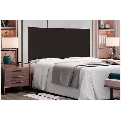 Cabeceira Painel Garden Casal 140cm Corino Marrom