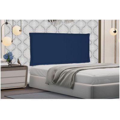 Cabeceira Painel Garden Queen 160cm Suede Azul Marinho