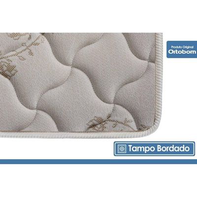 Cama Box Baú CRC Casal +Colchão Molas Master Pocket Airtech Ortobom 138