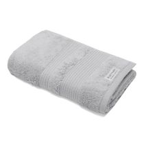 Toalha Avulsa Rosto KazzaVip 100% Algodão Egípcio Nobre 50cmx80cm Aliance Prata