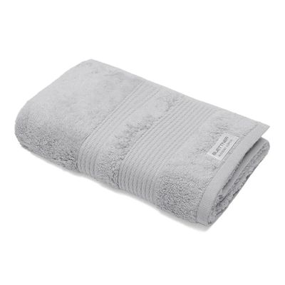 Toalha Avulsa Rosto KazzaVip 100% Algodão Egípcio Nobre 50cmx80cm Aliance Prata