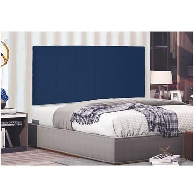 Cabeceira Painel Arizona King 195cm Suede Azul Marinho