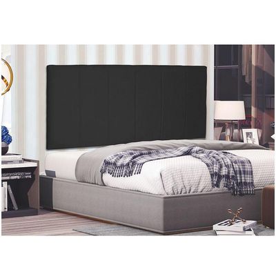 Cabeceira Painel Arizona Casal 140cm Suede Preto