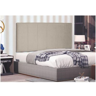 Cabeceira Painel Arizona Casal 140cm Suede Bege