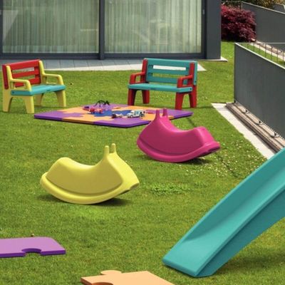 Banco Infantil Tramontina Pause Colorido Desmontável Criança