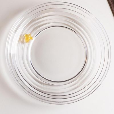 Prato de Sobremesa Vidro Cristal Little Bee 19cm Lyor Avulso Doces Tortas Frutas