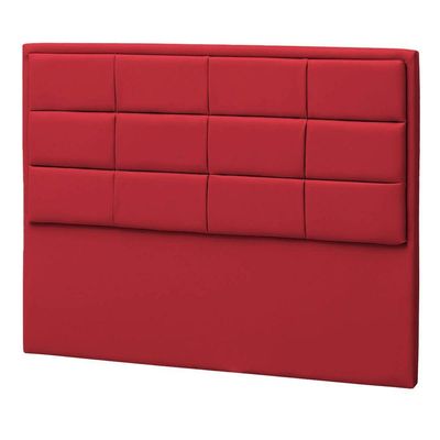 Cabeceira Casal Tallin P04 140 Cm Suede Vermelho Tca 53
