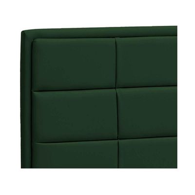 Cabeceira Casal Tallin P04 140 Cm Suede Verde Tca 947