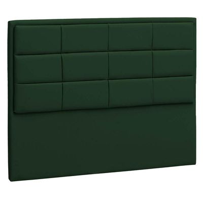 Cabeceira Casal Tallin P04 140 Cm Suede Verde Tca 947