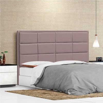 Cabeceira Casal Tallin P04 140 Cm Suede Rosê Tca 949