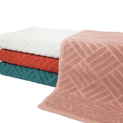 Kit 10 - Piso para Banheiro KazzaVip Felpudo 100% Algodão Atoalhado 49cm X 75cm Bergamo Saída Box Sortido