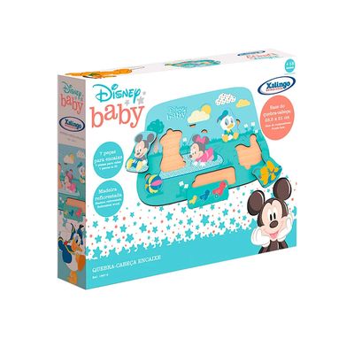 Quebra-Cabeça Xalingo Encaixe Disney Baby UNICA