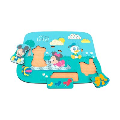 Quebra-Cabeça Xalingo Encaixe Disney Baby UNICA