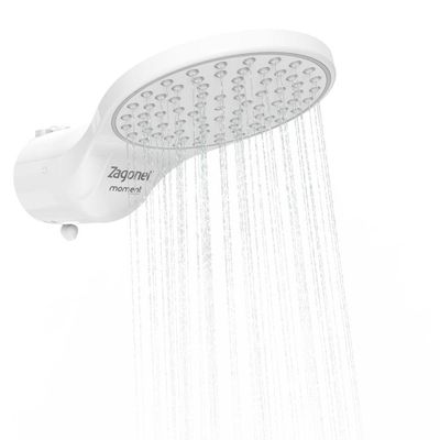 Ducha Moment Com 4 Temperaturas 5500 Watts 110 Volts Branco - Dmo4t55127br03 - Zagonel