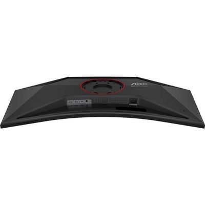Monitor Gamer Curvo 34" LED AOC AGON U34G4C/57 Ultrawide QHD 180Hz 0,5ms Preto e Cinza