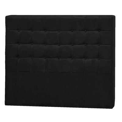Cabeceira Casal Pequim P04 140 Cm Suede Preto Tca 944