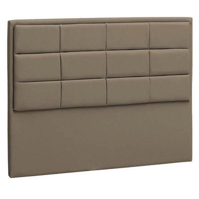 Cabeceira Casal P04 140 Cm Suede Marrom Claro Tca 945