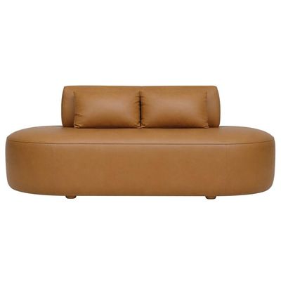 Sofá Orgânico Horizonte 3 Lugares 180cm Corano Caramelo - Nexta Casa