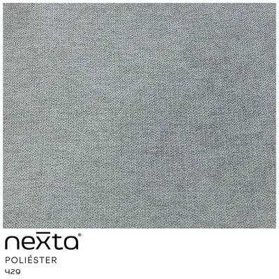 Sofá Orgânico 2 Lugares 150cm Argos Pés Ouro Fosco Linho Cinza - Nexta Casa