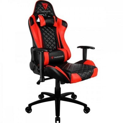 Cadeira Gamer TGC12 Thunderx3 em Poliuretano com Encosto Reclinável 135° e Almofadas Cervical