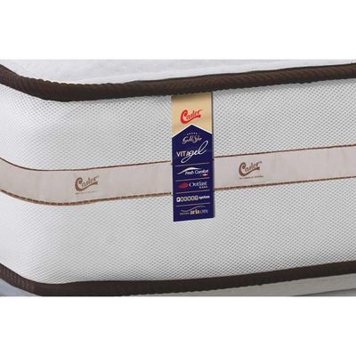 Colchão King Molas Pocket Castor Ensacadas Vitagel Classic 193x36