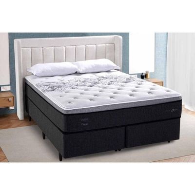 Colchão King Espuma Visco Gel Herval Molas Ensacadas Partenon C1629 193x33