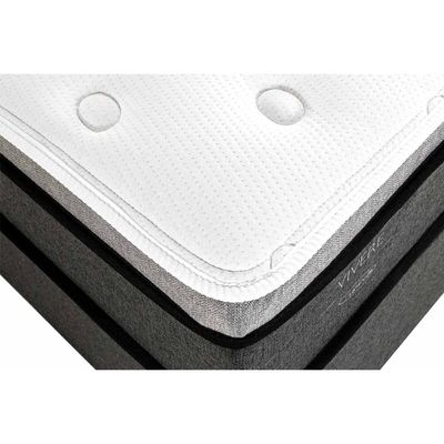 Colchão King Espuma Visco Gel Herval Molas Ensacadas Partenon C1629 193x33