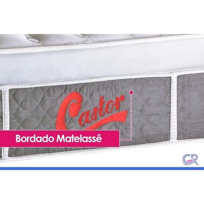 Colchão King Molas Pocket Castor Ensacadas G Star Light Plush 193