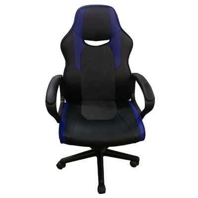 Cadeira Gamer Escritório Ergonômica Giratoria Overx Pro Opt Azul