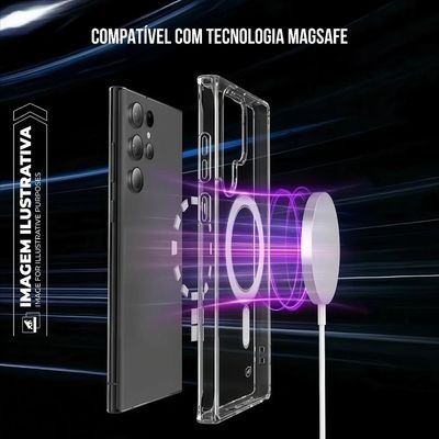 Capa MagSafe para iPhone 17 Pro - Transparente - Gshield
