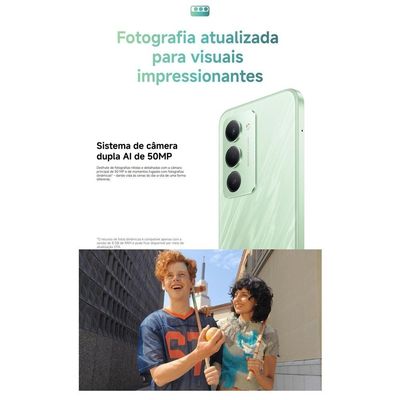 Smartphone Xiaomi Redmi 15 8GB 256GB Tela 6,9" 144Hz, Bateria 7.000 mAh, 50 MP Cinza