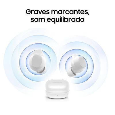 Fone de Ouvido Samsung Galaxy Buds Core Intra-auricular Bluetooth Cancelamento de Ruído IA Preto